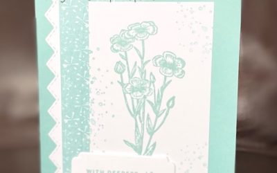 Basic Border Dies meet Inked Botanicals Designer Series Paper