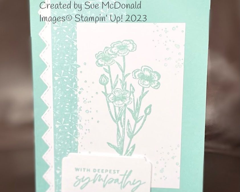 Basic Border Dies meet Inked Botanicals Designer Series Paper